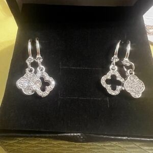 Elegant Silver Dangle Earrings